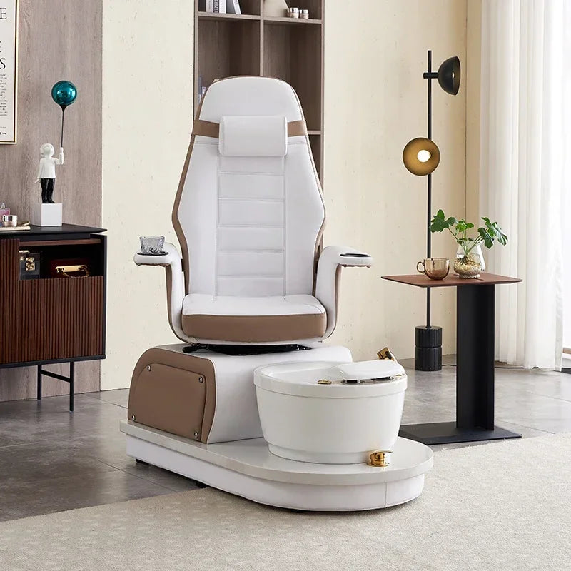 Sofa For Nail Salon, Foot Bath, Electric Foot Massage Chair, Exclusive Massage Beauty Salon Eyelashes And Feet