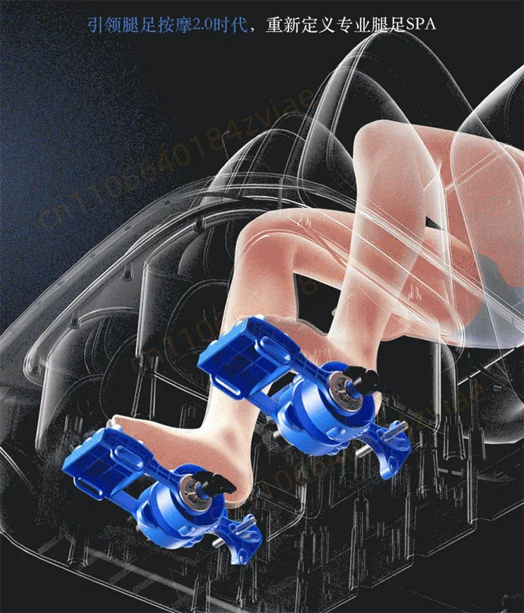4D Daul Core Massage Chair Full Body with Health Detection Zero Gravity SL Track Deep Stretch Heated Smart Massage Chairs
