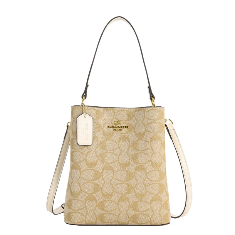 Elegant Women's Leather Shoulder Fashion Classic Tote Bag Luxury Designer Crossbody Handbag For Work And Casual