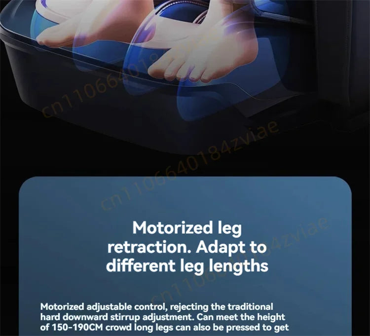 4D Daul Core Massage Chair Full Body with Health Detection Zero Gravity SL Track Deep Stretch Heated Smart Massage Chairs