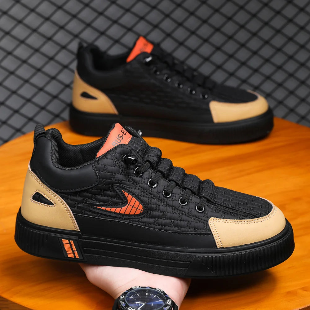 2025 Sport Casual Men Shoes Fashion Design Sneakers Man Platform Comfortable Men Sport Shoes Sneakers Flat Zapatos De Hombre