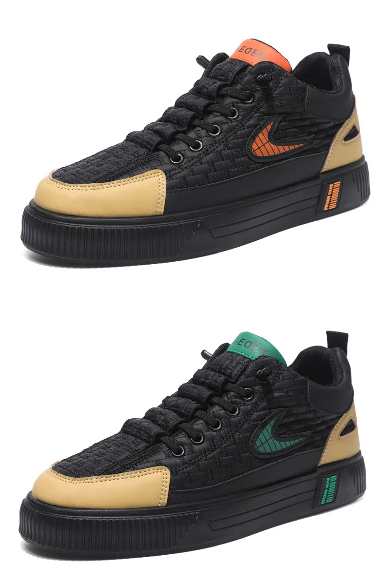 2025 Sport Casual Men Shoes Fashion Design Sneakers Man Platform Comfortable Men Sport Shoes Sneakers Flat Zapatos De Hombre