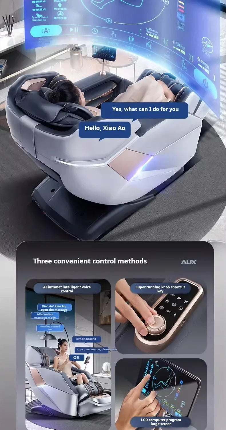 2026 Massage Chair Full Body Zero Gravity Shiatsu Comfortable 4D Massage Chair For Office Home Use