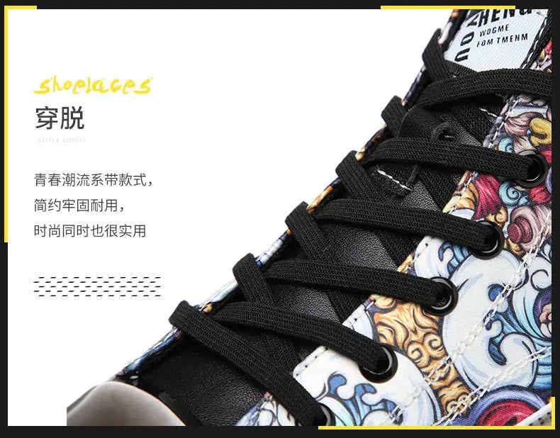 2025 Spring and Autumn New Low-top Korean Casual Shoes Trend All-match Breathable Men's Shoes Chinese Trendy Men's Shoes