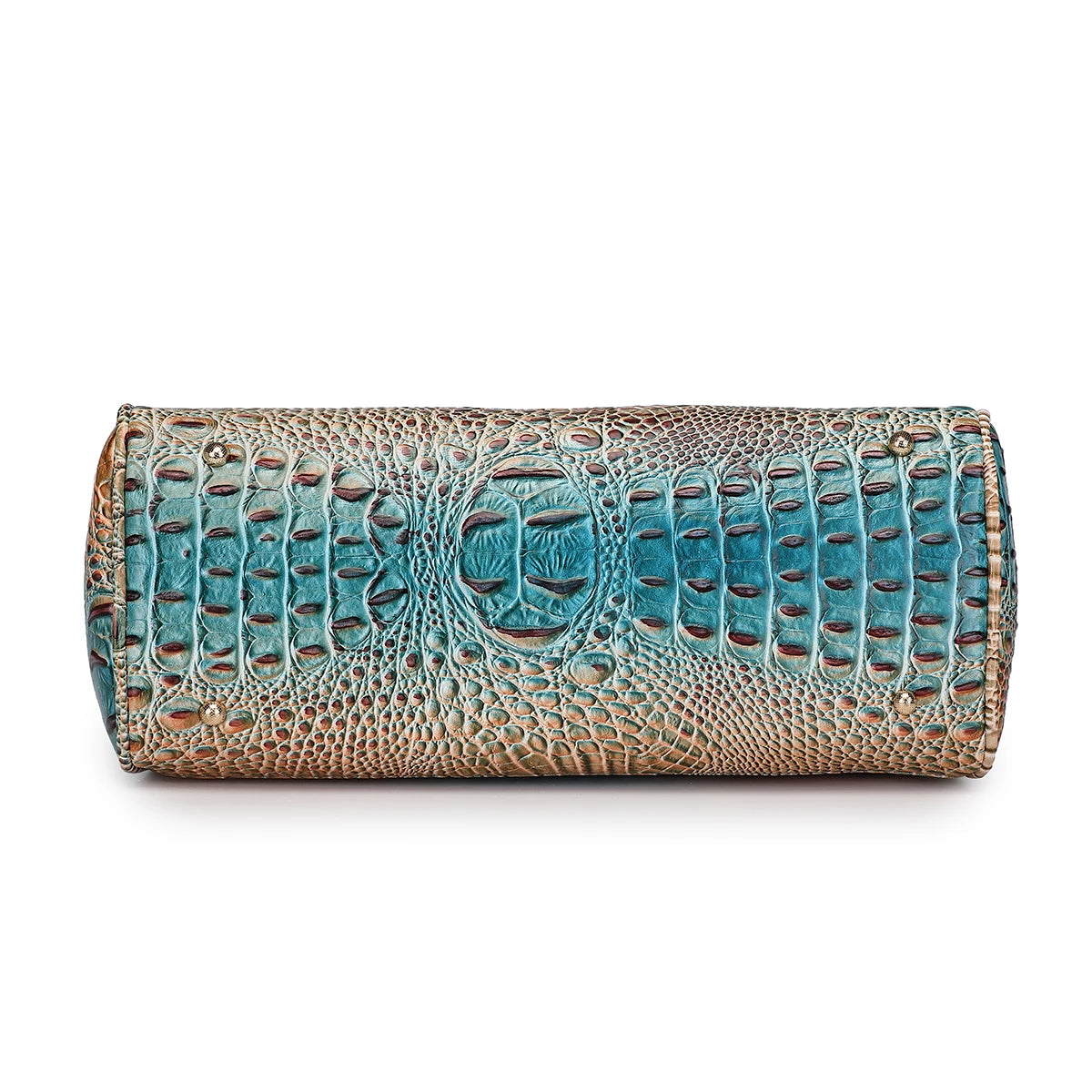 Crocodile Pattern Handbag & Purses Set, Multi-functional Vintage Top Handle Crossbody Bag & Business Clutch Bag & Card Coi