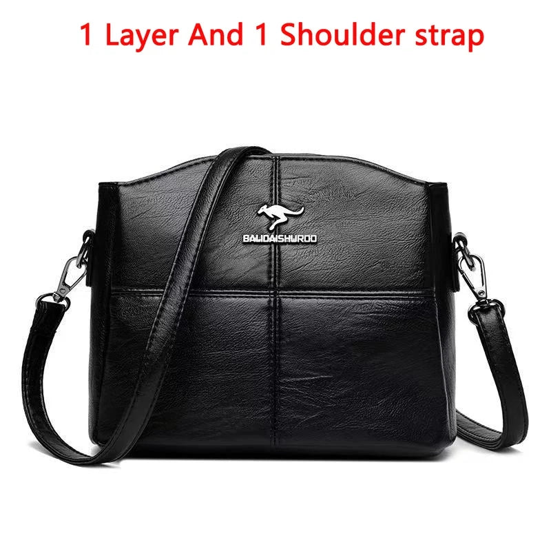 Genuine Brand PU Leather Sac Luxury Handbags Women Bags Designer Shoulder Crossbody Hand Bags for Women 2022 Purses and Handbags