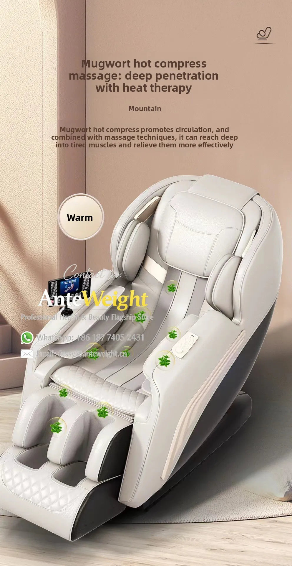 Smart Zero Gravity Space Capsule Massage Chair, Full Body Electric Automatic | Multi-Function Home Recliner