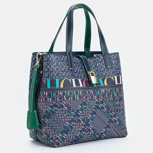 CH Luxury Brand Tote Bag Fashion Italian Creative Letter Print with Lock Design 2025 New Beautiful Trend Tote Bag