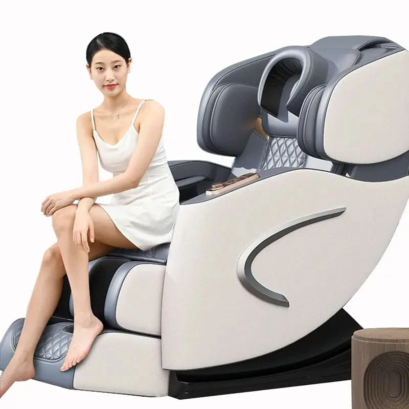 Luxury 5D Zero Gravity Full Body Acupressure Massage Chair for Neck Leg Foot Relaxation