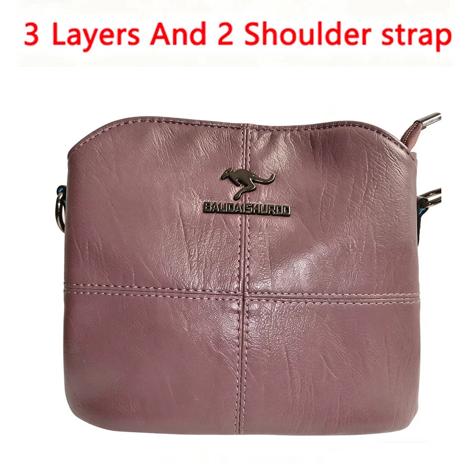 Genuine Brand PU Leather Sac Luxury Handbags Women Bags Designer Shoulder Crossbody Hand Bags for Women 2022 Purses and Handbags
