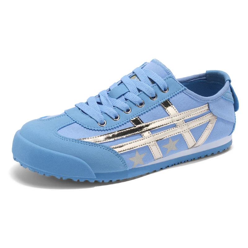 Star Luxury Designer Sneakers Men Women Fashion Blue Casual Lightweight Men's Canvas Sneakers Breathable Women's Sports Sneakers