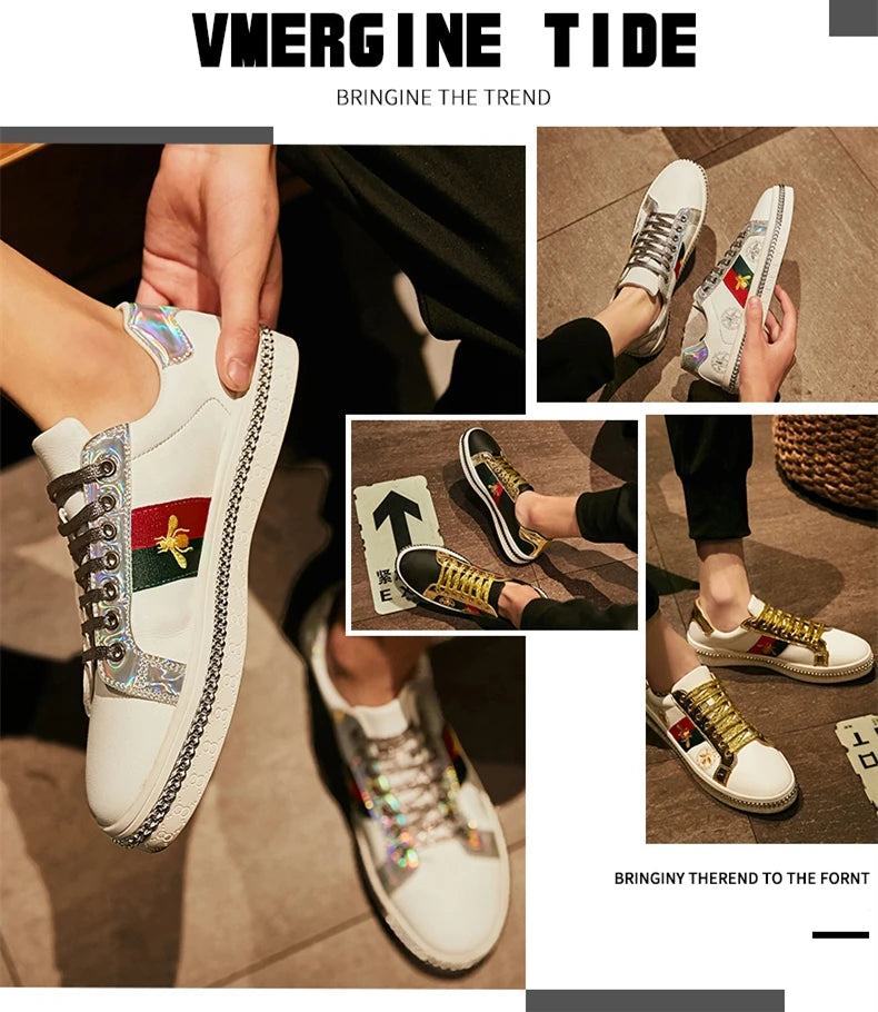 Fashion Casual Leather Shoes Men Women Luxury Brand Breathable Non Slip Outdoor Fitness Shoes Durable Comfort Top Quality Sports