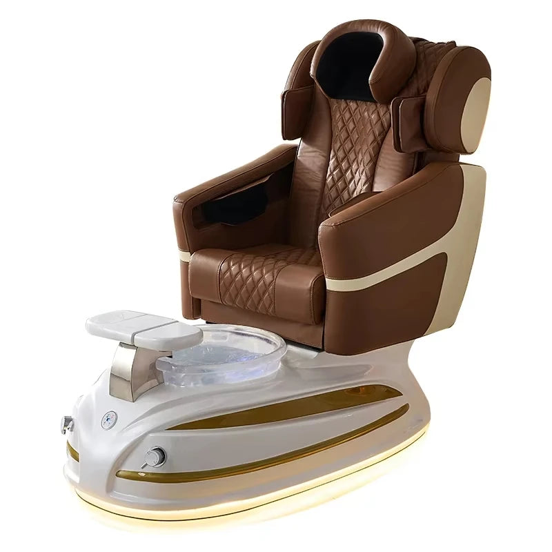 Luxury Nail Salon Foot Bathing Adjustable recline Electric Massage Spa Pedicure Chair*P9
