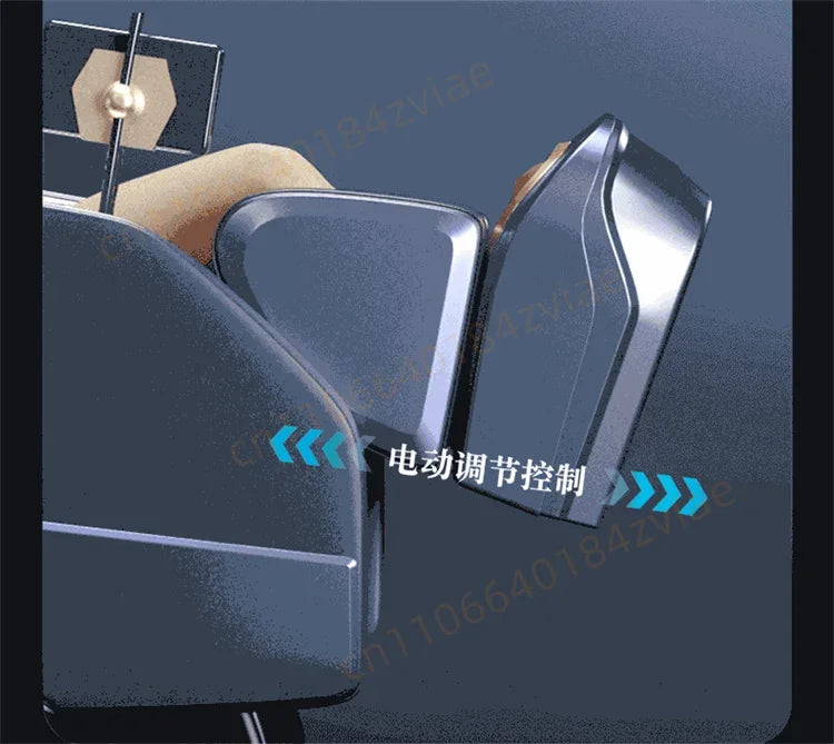 4D Daul Core Massage Chair Full Body with Health Detection Zero Gravity SL Track Deep Stretch Heated Smart Massage Chairs