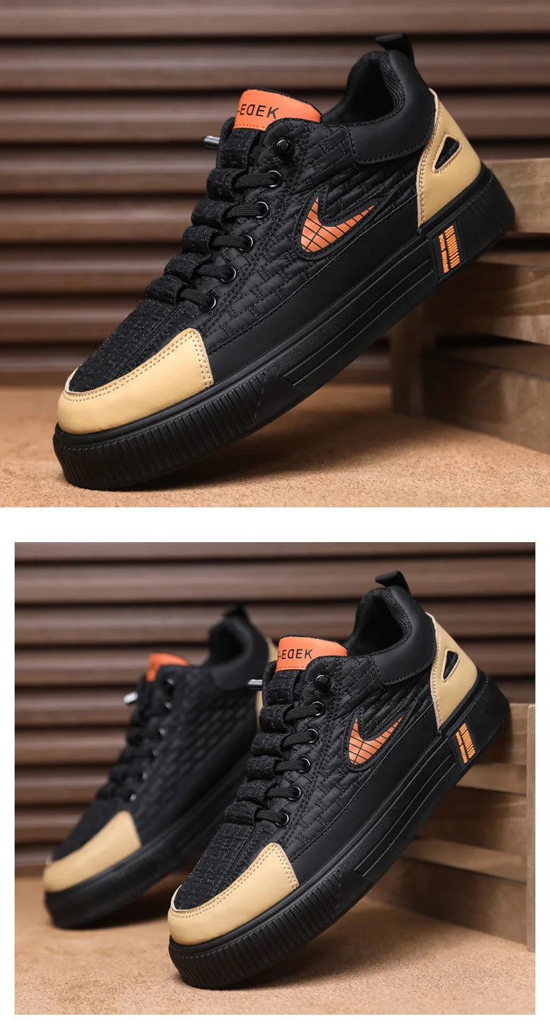 2025 Sport Casual Men Shoes Fashion Design Sneakers Man Platform Comfortable Men Sport Shoes Sneakers Flat Zapatos De Hombre