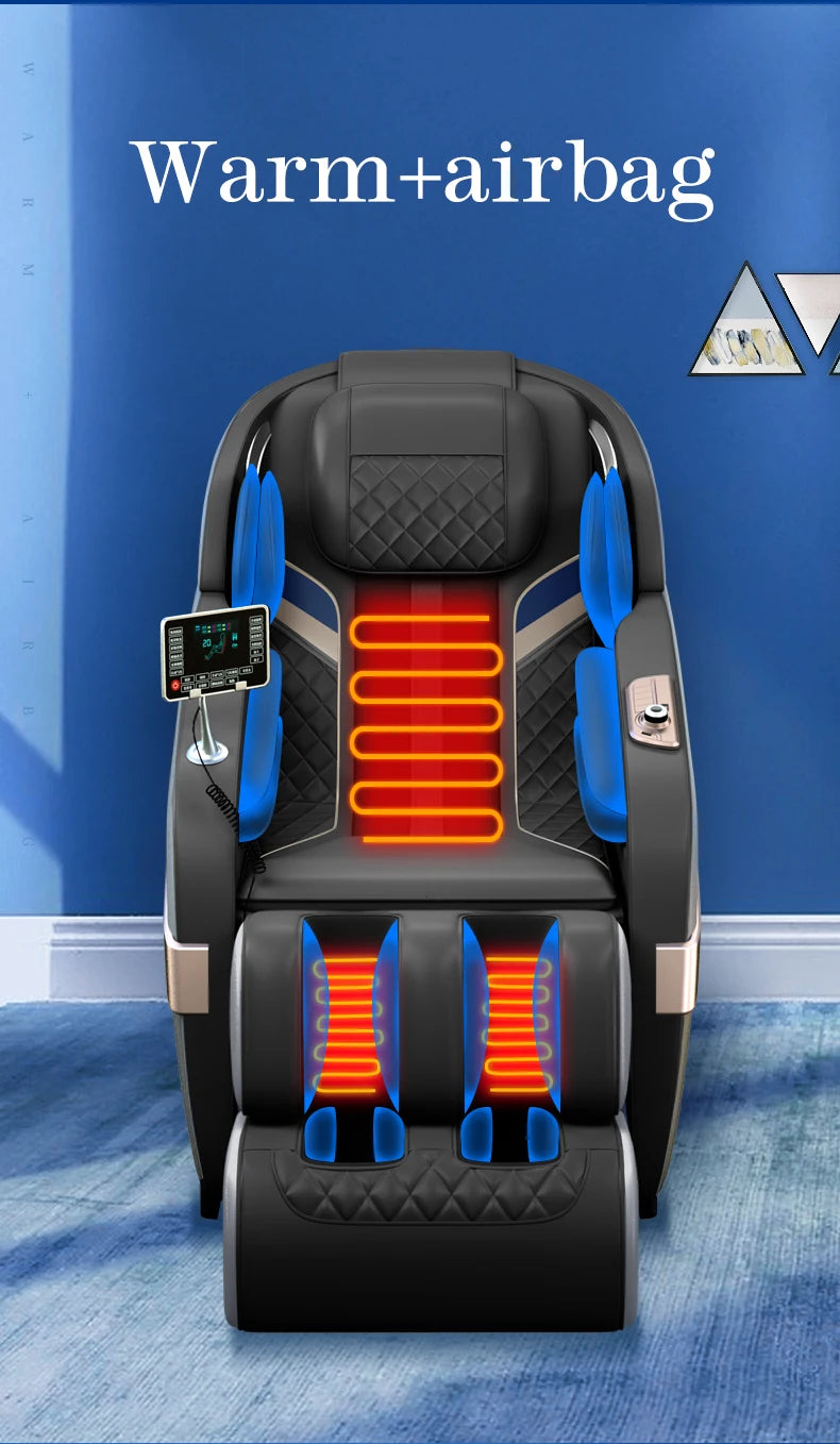 Ai Smart Healthcare Shoulder Musical Function Massage Chair Gravity Luxury 8d Pu Leather Massage Chair Price
