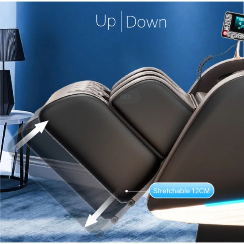 Ai Smart Healthcare Shoulder Musical Function Massage Chair Gravity Luxury 8d Pu Leather Massage Chair Price
