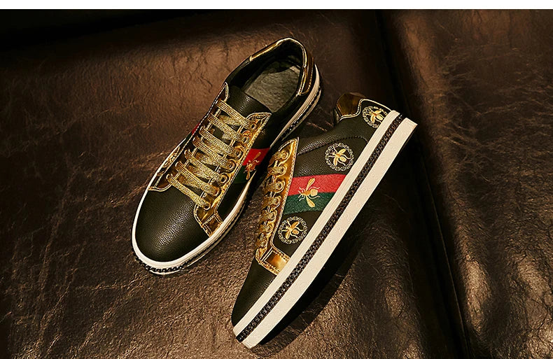 Fashion Casual Leather Shoes Men Women Luxury Brand Breathable Non Slip Outdoor Fitness Shoes Durable Comfort Top Quality Sports