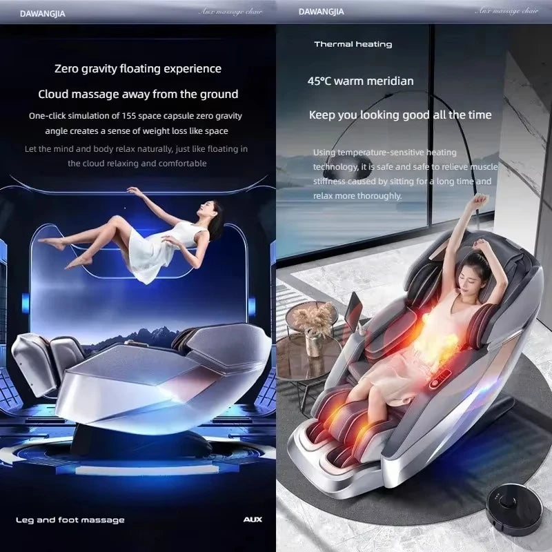 2026 Massage Chair Full Body Zero Gravity Shiatsu Comfortable 4D Massage Chair For Office Home Use