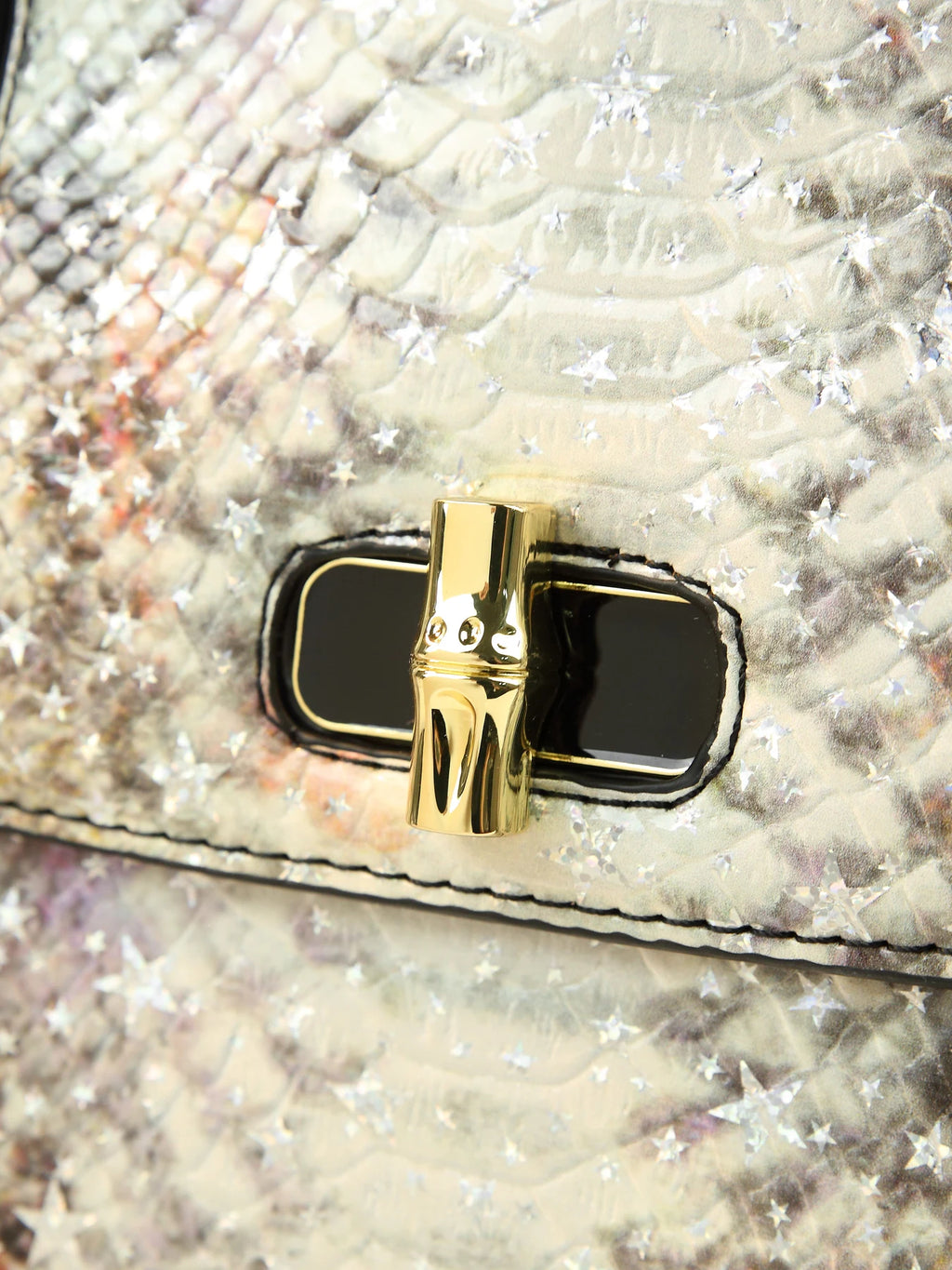 European and American fashion new snake pattern gradual change color matching light luxury high sense portable women's bag