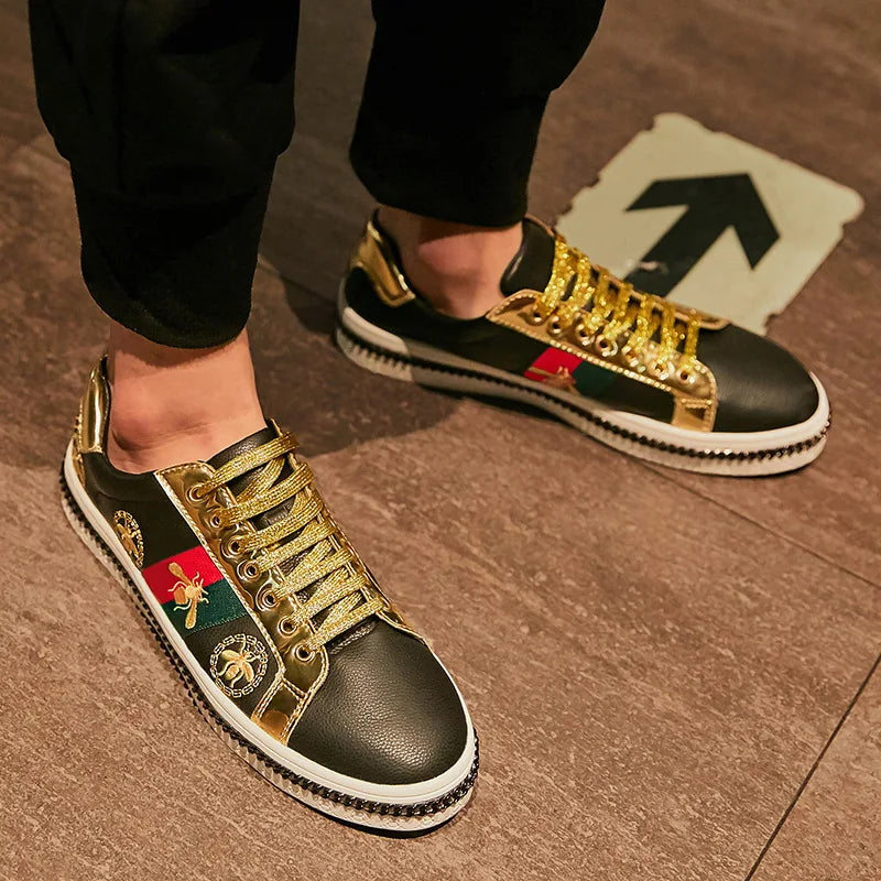 Fashion Casual Leather Shoes Men Women Luxury Brand Breathable Non Slip Outdoor Fitness Shoes Durable Comfort Top Quality Sports